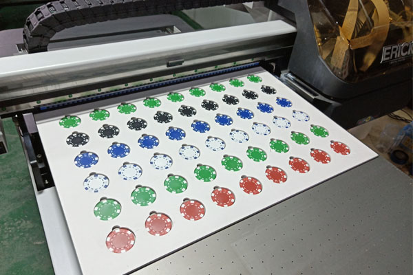 Poker-chip printing